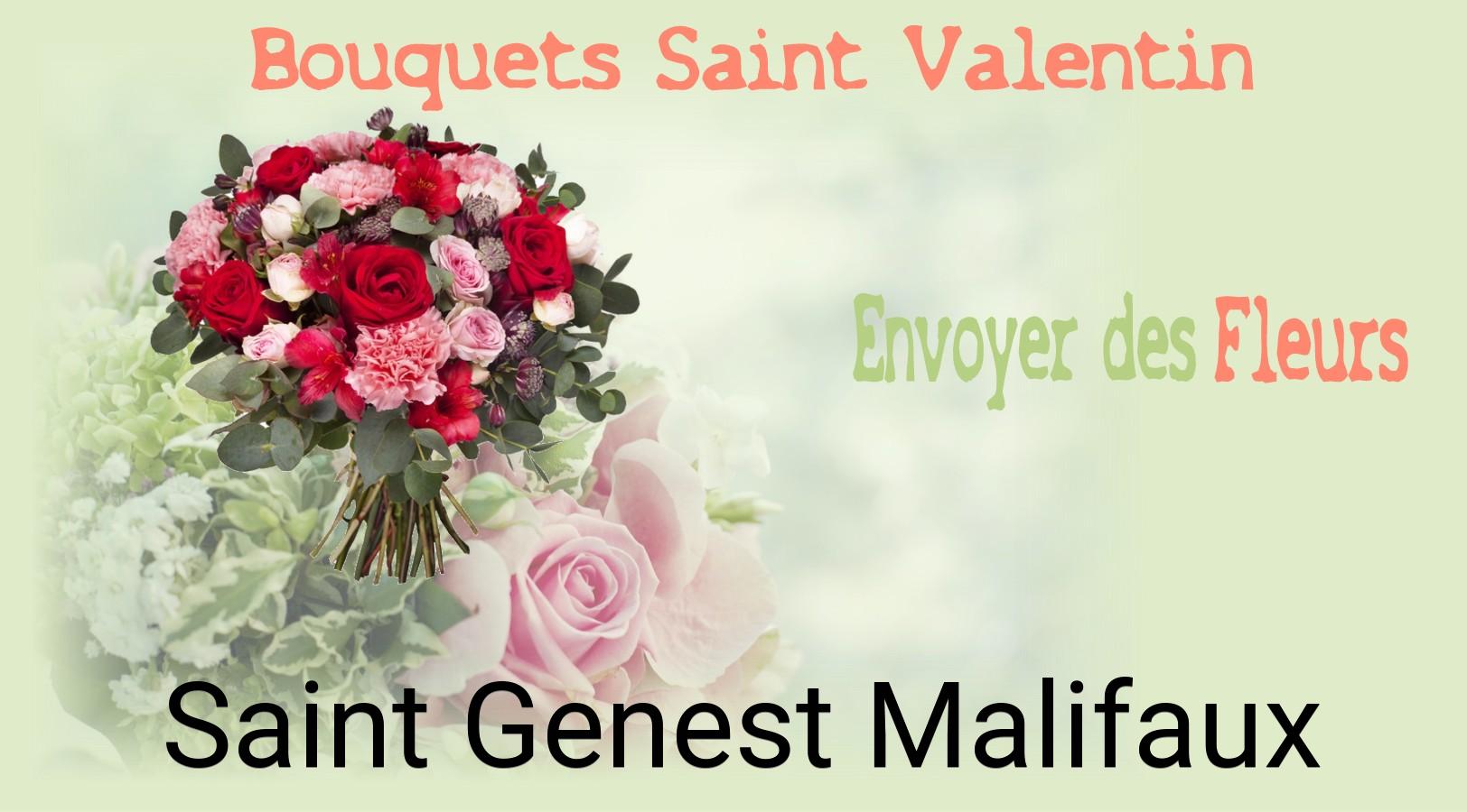 Roses de Saint-Valentin livrées à Saint-Genest-Malifaux