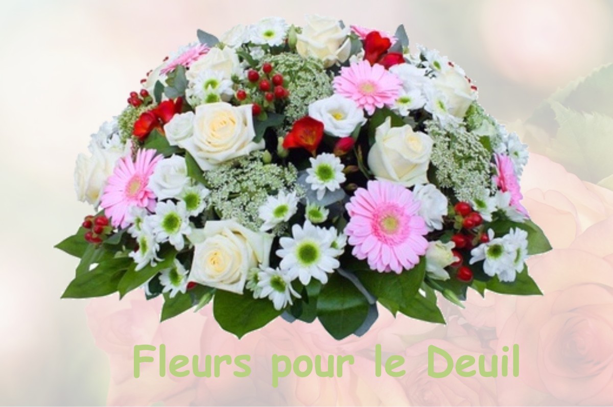 fleurs deuil SAINT-GENEST-MALIFAUX